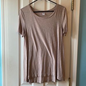 🌟Pink Old Navy Luxe Tee WILL TAKE ANY OFFER🌟